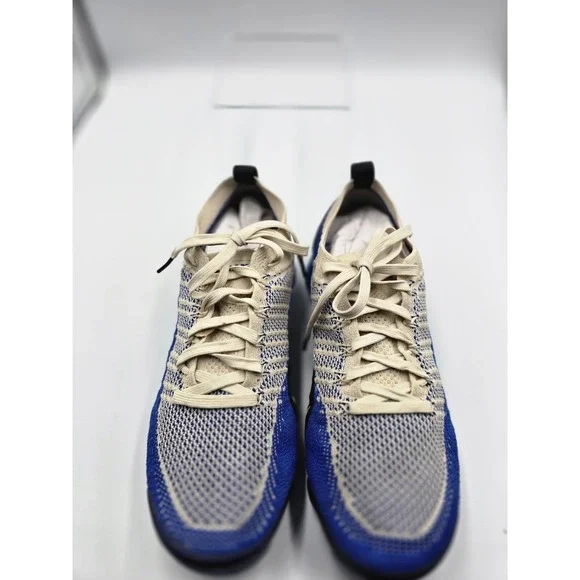 Nike Air Vapormax Flyknit 2 Light Cream Racer Blue 942842-204 Men's US 9 - Picture 7 of 13